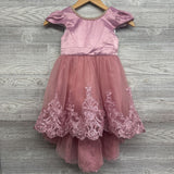 Layered Tulle Lace Dress Faux Pearl Collar 5