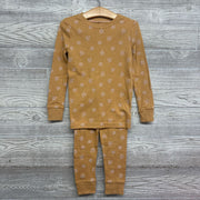 2 Pc LS PJs Flowers 5t