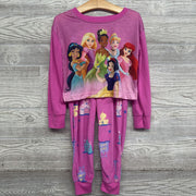 2 Pc LS PJs Castles Stars 4-5