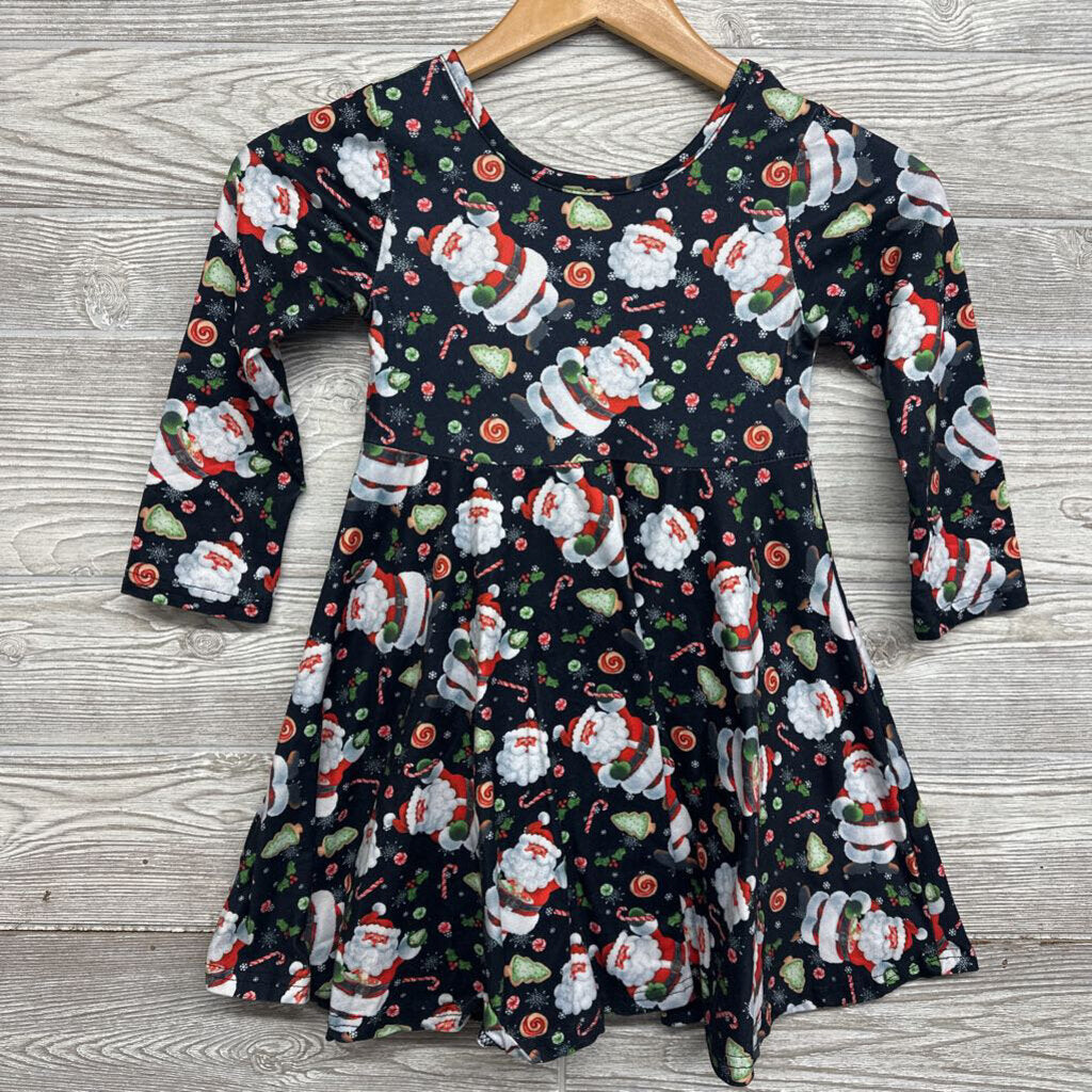 LS Dress Santa Candy Canes 5-6