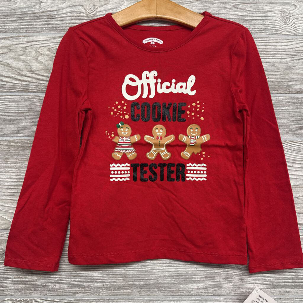 NEW LS Shirt Official Cookie Tester 4-5