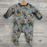 Sleeper Mickey Minnie Pluto Christmas Trees 0-3m