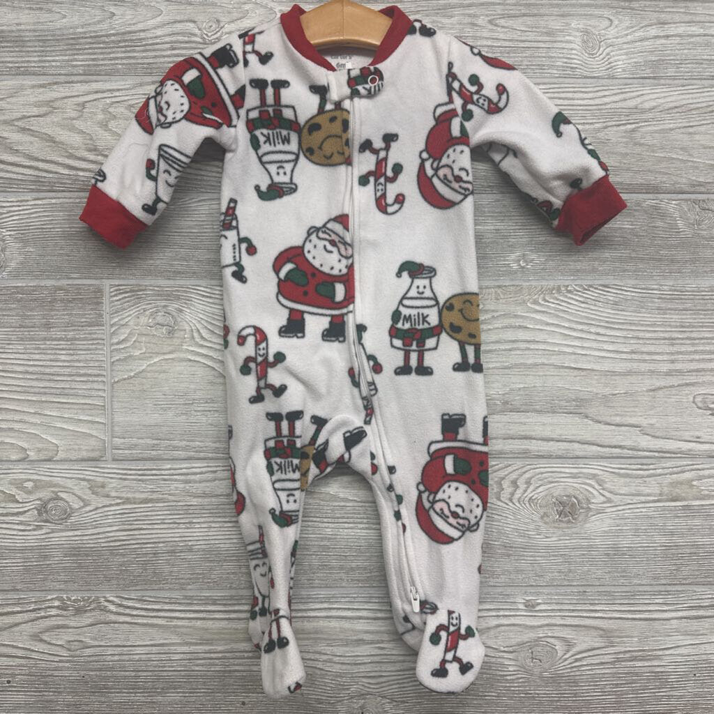 Blanket Sleeper Santa Cookies Milk 6m