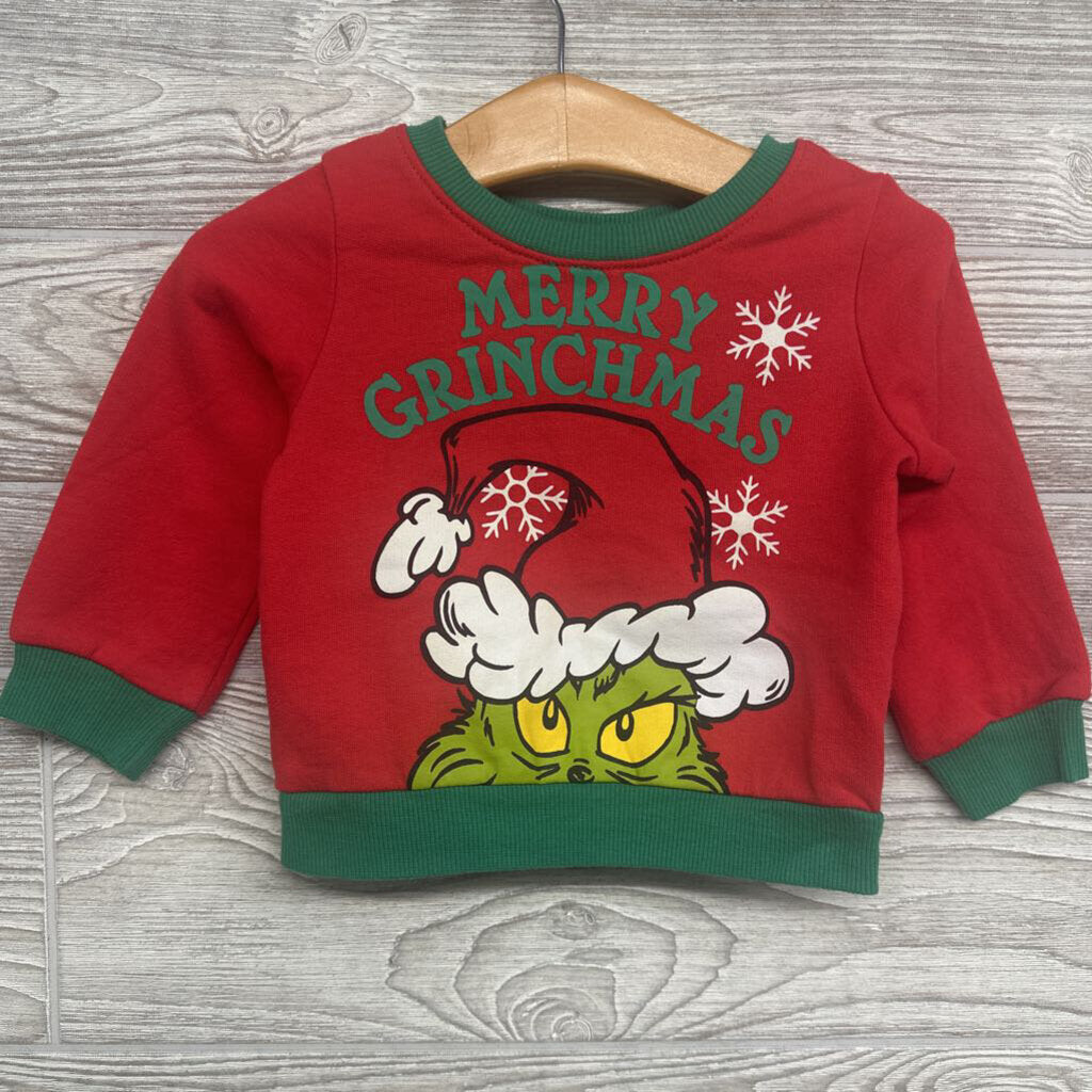 Crewneck Merry Grinchmas 12m