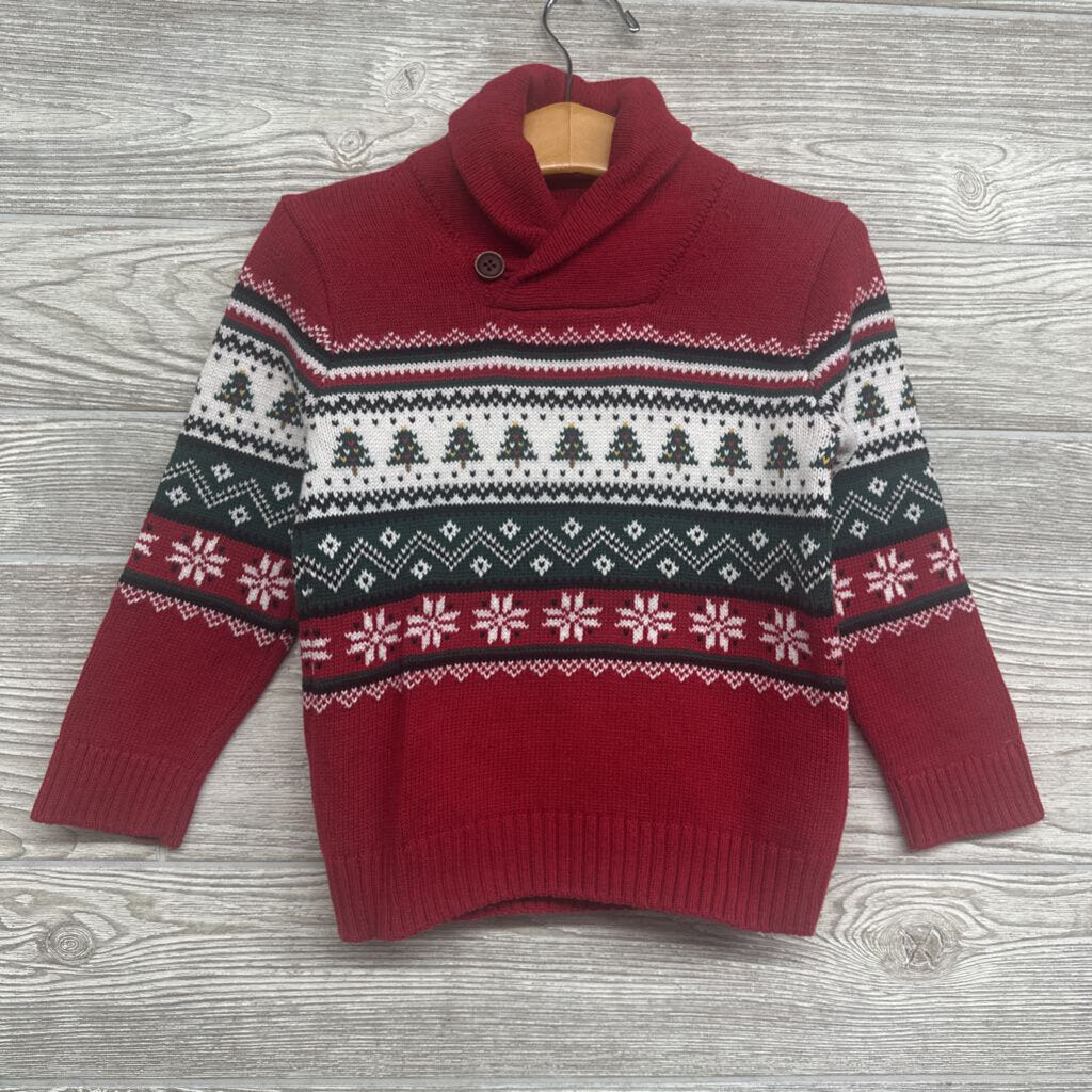 Shawl Collar Sweater Nordic 2t