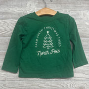 LS Shirt Farm Fresh Christmas Trees 2t