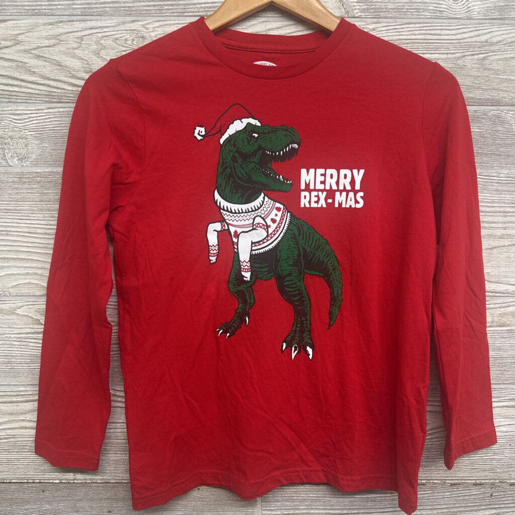 LS Shirt Merry Rex-Mas 10-12