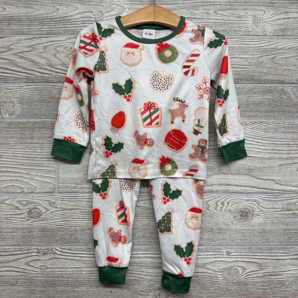 LS Shirt & Pants Christmas Cookies 12-18m