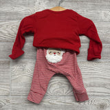 LS Bodysuit & Pants My Very First Christmas Stripes 3m