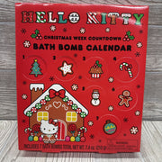 NEW Hello Kitty Christmas Week Countdown Bath Bomb Calendar
