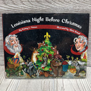 Louisiana Night Before Christmas Hardcover Book