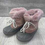 Faux Fur Lined Snow Boots 9c