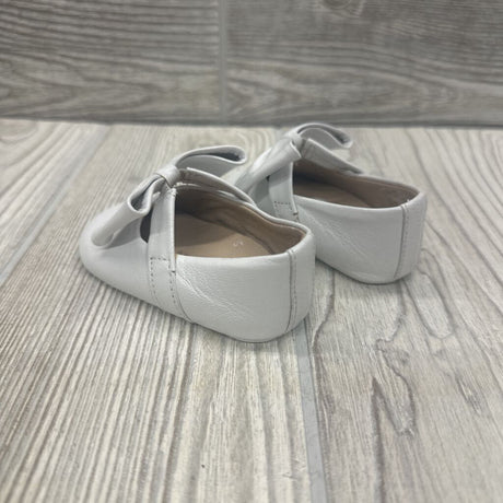 Leather Baby Ballerina Flats Bow 2c *