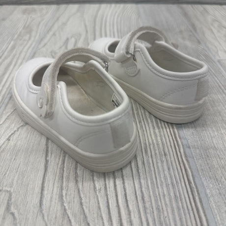 Molly Velcro Mary Jane Shoes Flower 5c