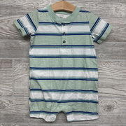 Shorty Romper Stripes 18M