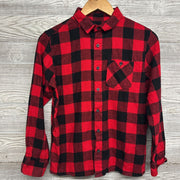 Buffalo Plaid Button Up Flannel Shirt 14