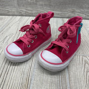 Side Zip Canvas Shoes 6c