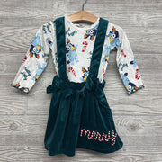 NEW LS Shirt & Cord Jumper Holly Jolly 18m