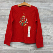 NEW LS Shirt Glitter Ornament 6-7