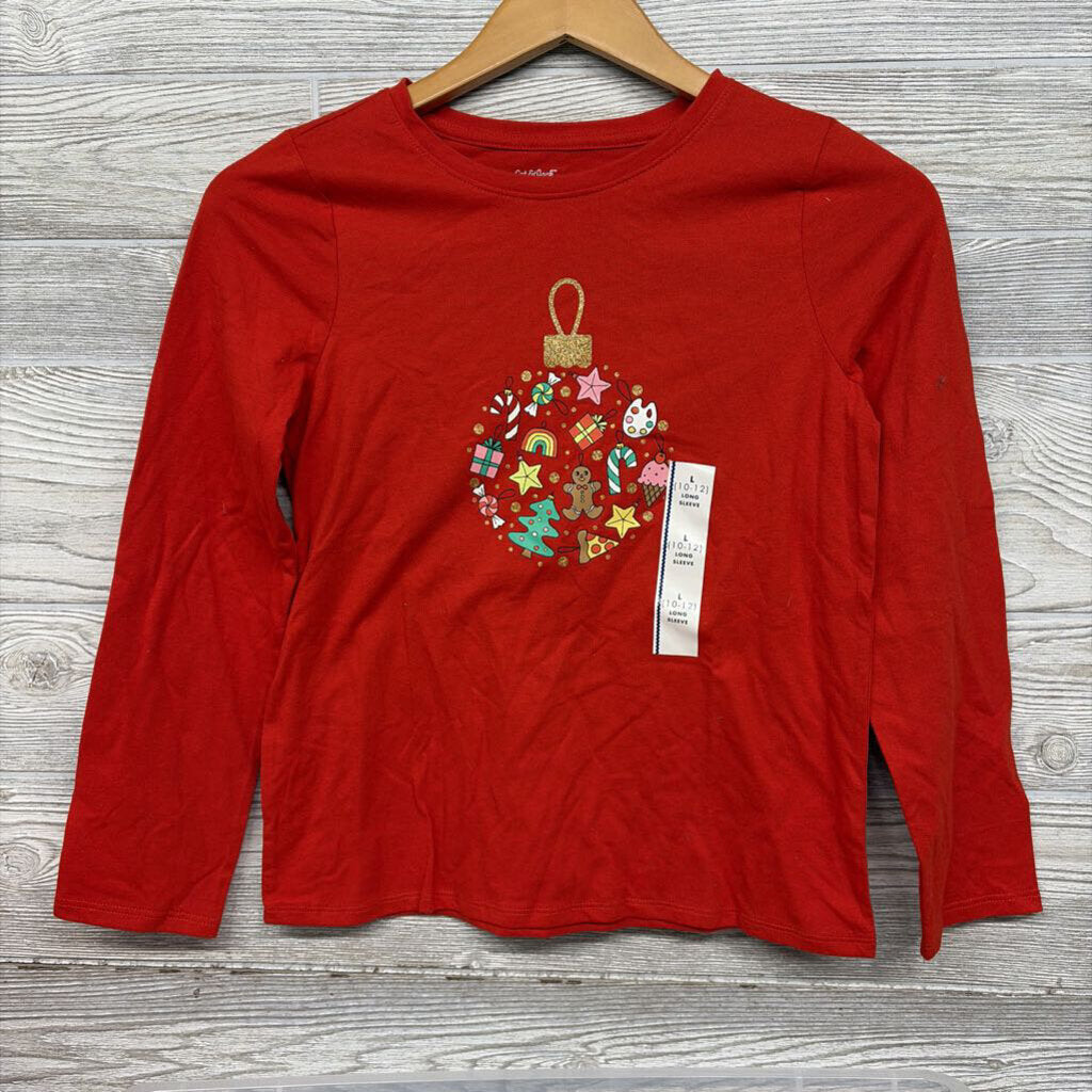 NEW LS Shirt Glitter Ornament 10-12