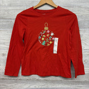 NEW LS Shirt Glitter Ornament 10-12