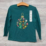 NEW LS Shirt Glitter Ornament 4t