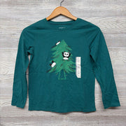 NEW LS Shirt Pandas Christmas Tree 10-12