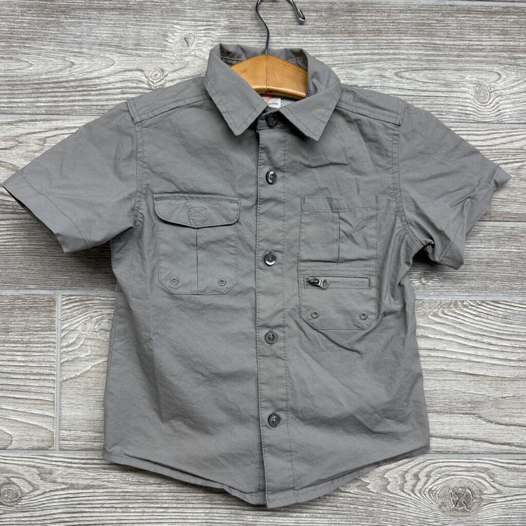 Button Up Utility Shirt 3t