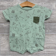 Shorty Romper Golf 0-3M