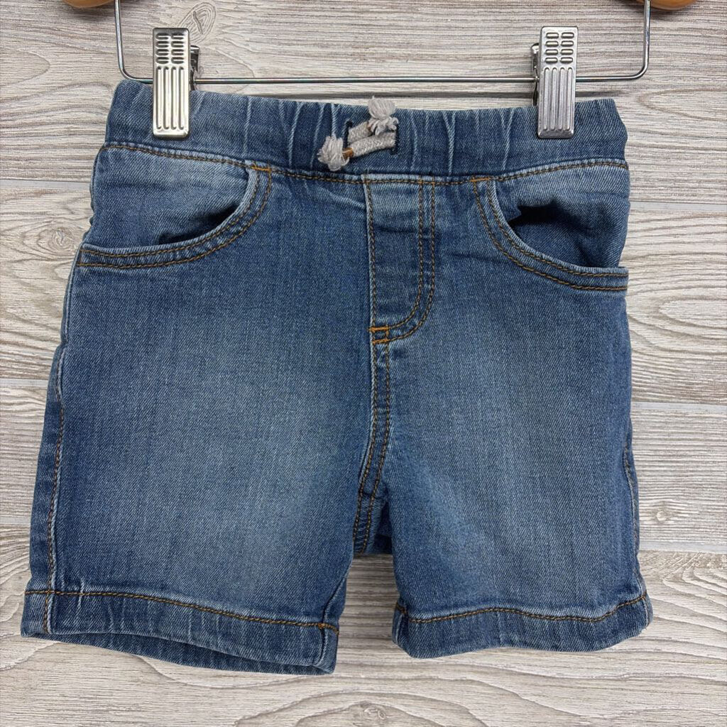 Drawstring Denim Shorts 2t