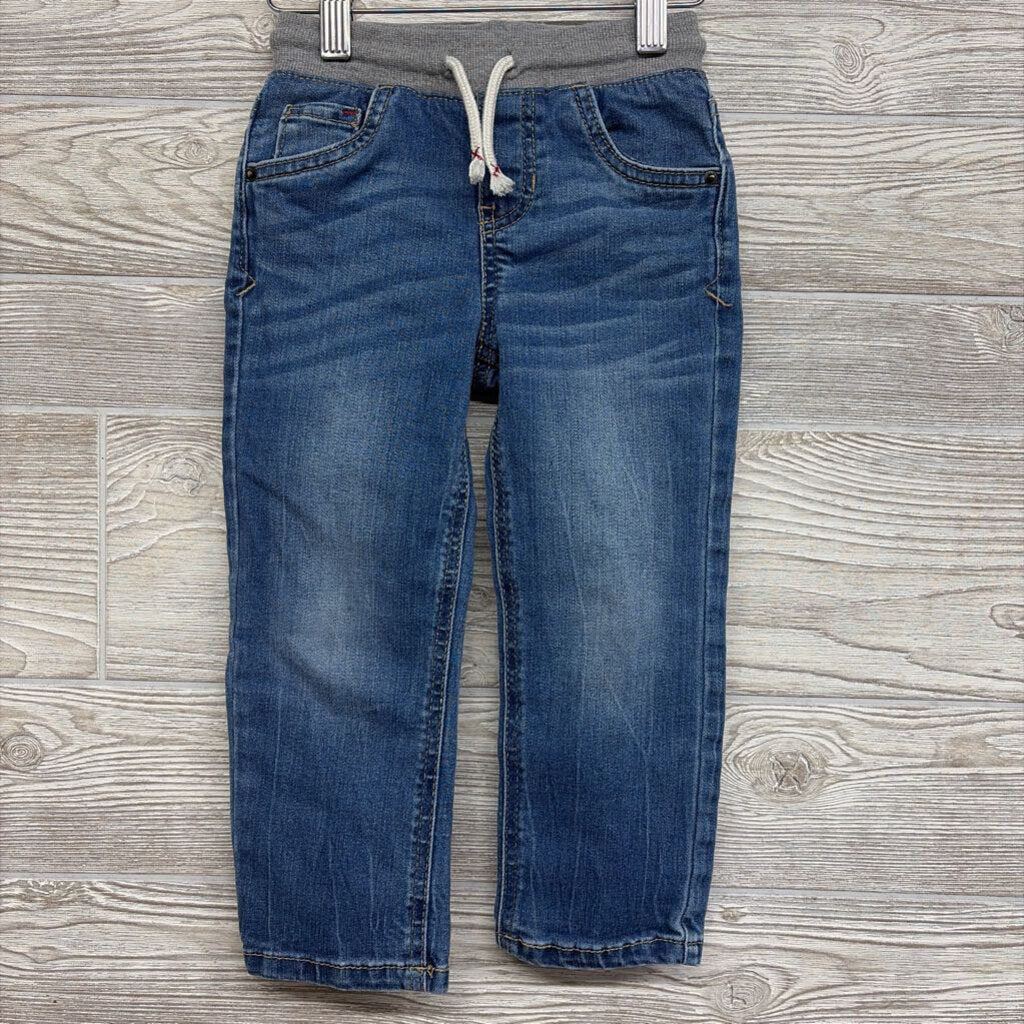 Pull On Straight Jeans 3t