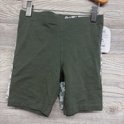 NEW 2 Pk Bike Shorts Flowers Solid 7-8