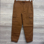 NEW Twill Cargo Joggers 14 Husky