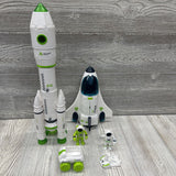 Space Shuttle, Rocket & Astronauts