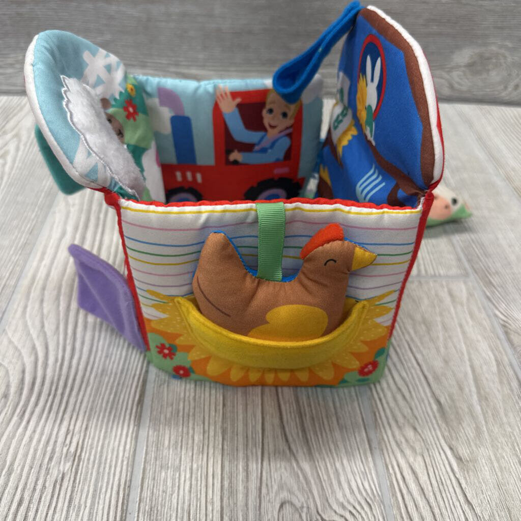 Sensory Learning Farm Fabric Book