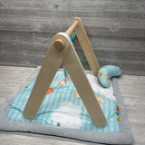 Once Upon A Tummy Time Playmat & Wooden Arch