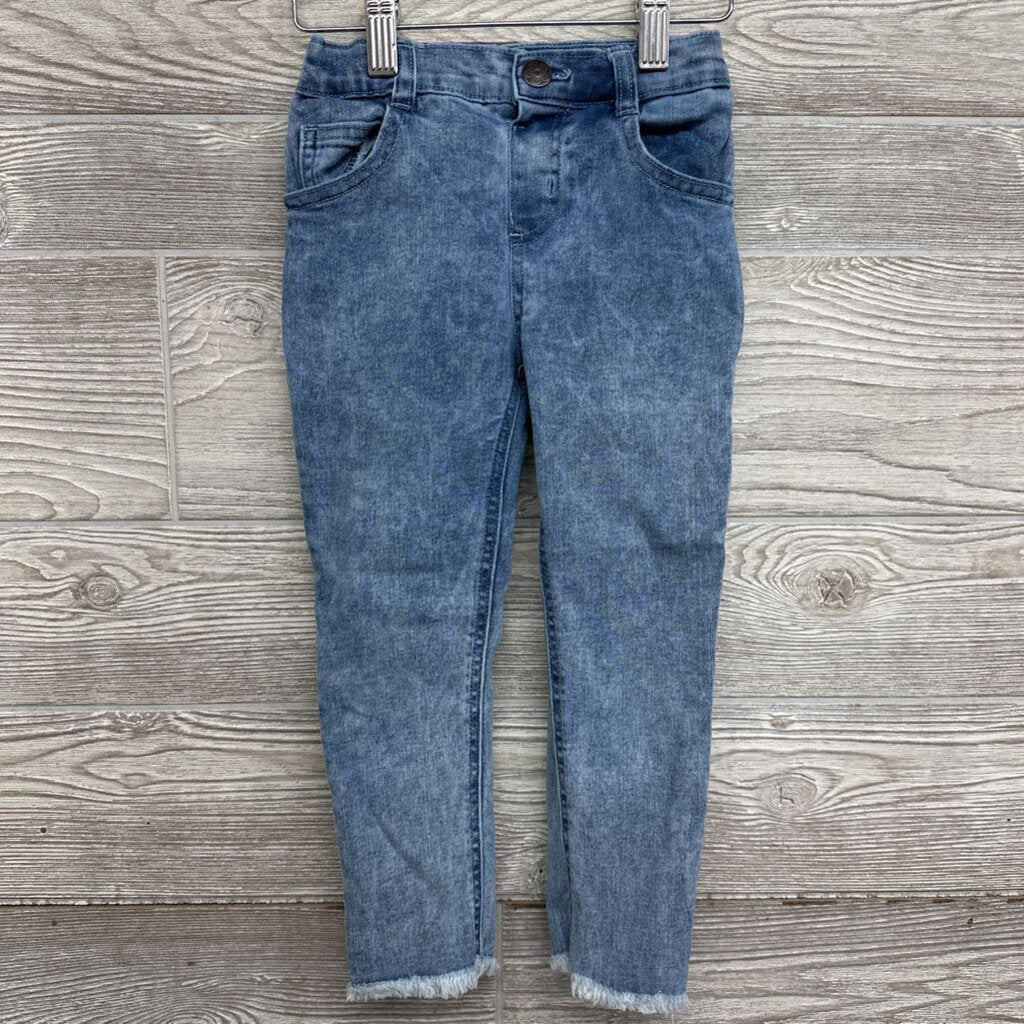Skinny Jeans Distressed Hem 4T