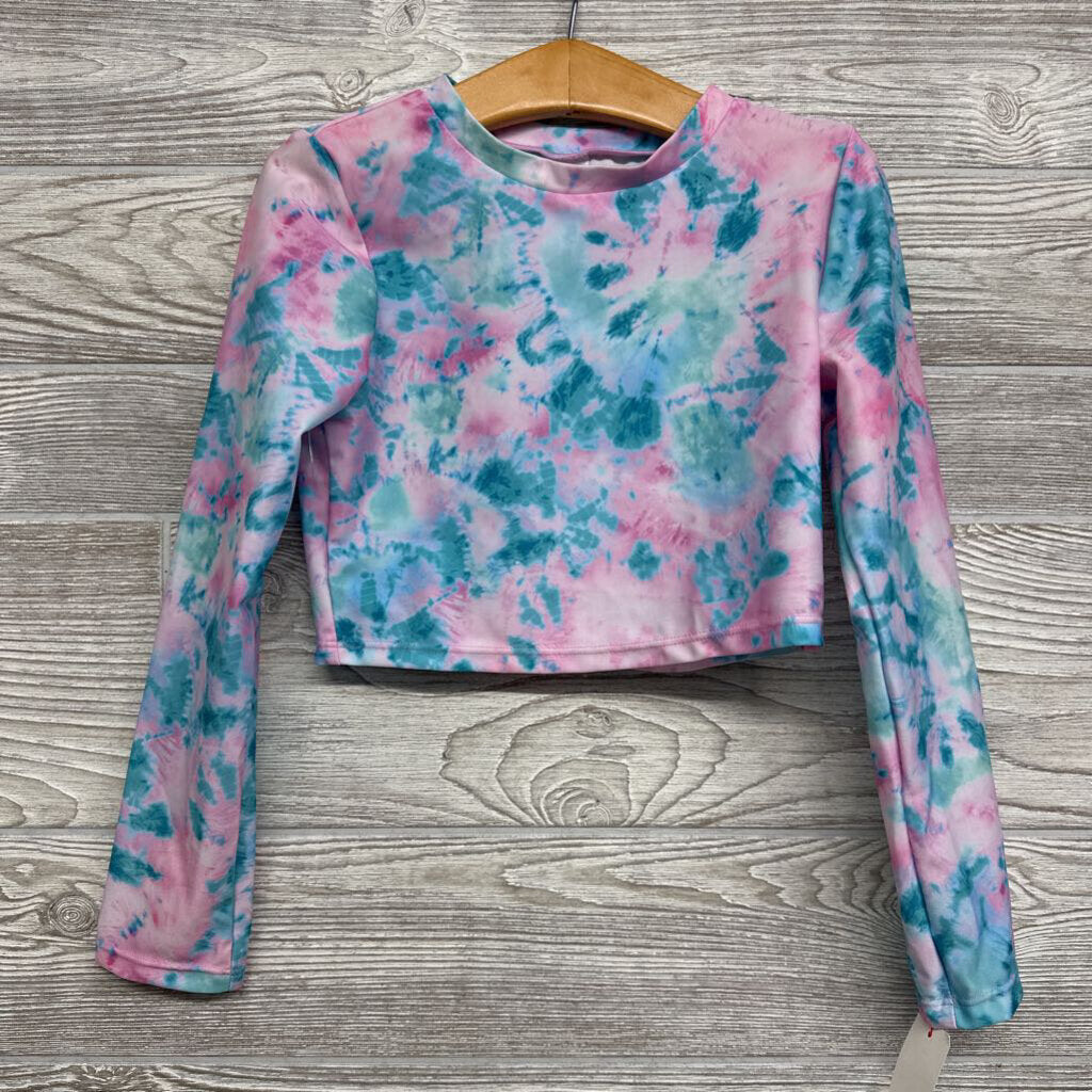 NEW 3 Pc Swimsuit Tye Dye 6-7