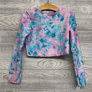 NEW 3 Pc Swimsuit Tye Dye 6-7