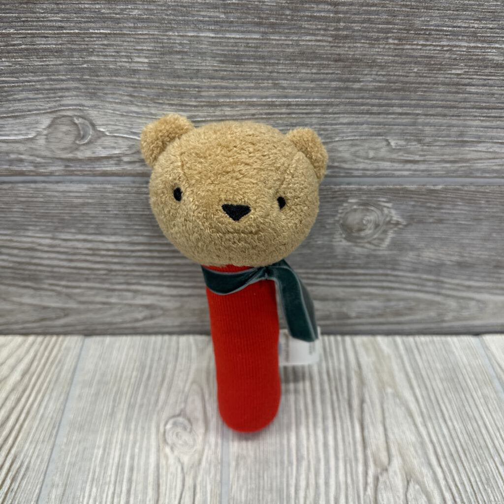 Bear Rattle & Hot Cocoa Crinkle Paper