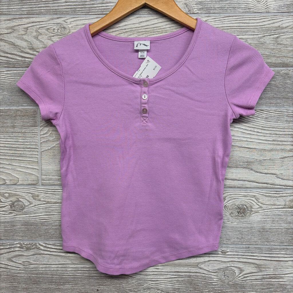 Ribbed Henley Shirt 14