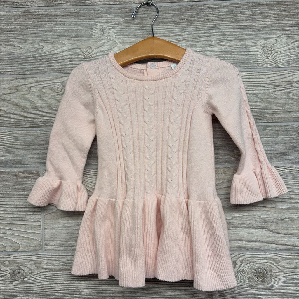 Cable Knit Sweater Dress 12M