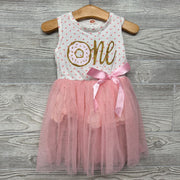 Tulle Dress Glitter One & Dots 12M