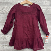 NEW LS Dress Lace 3t
