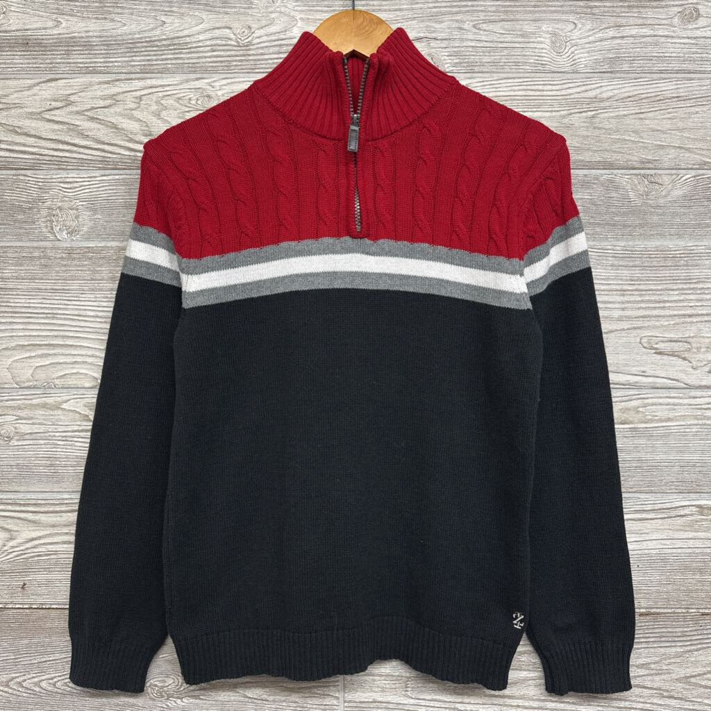 1/4 Zip Sweater Stripes 14