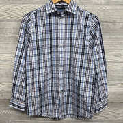 Button Up Dress Shirt Plaid 14