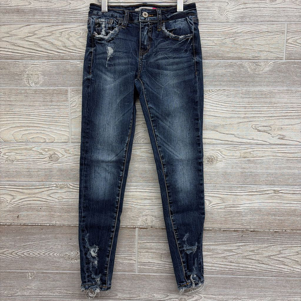 Distressed Skinny Jeans Frayed 10