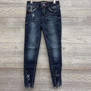 Distressed Skinny Jeans Frayed 10