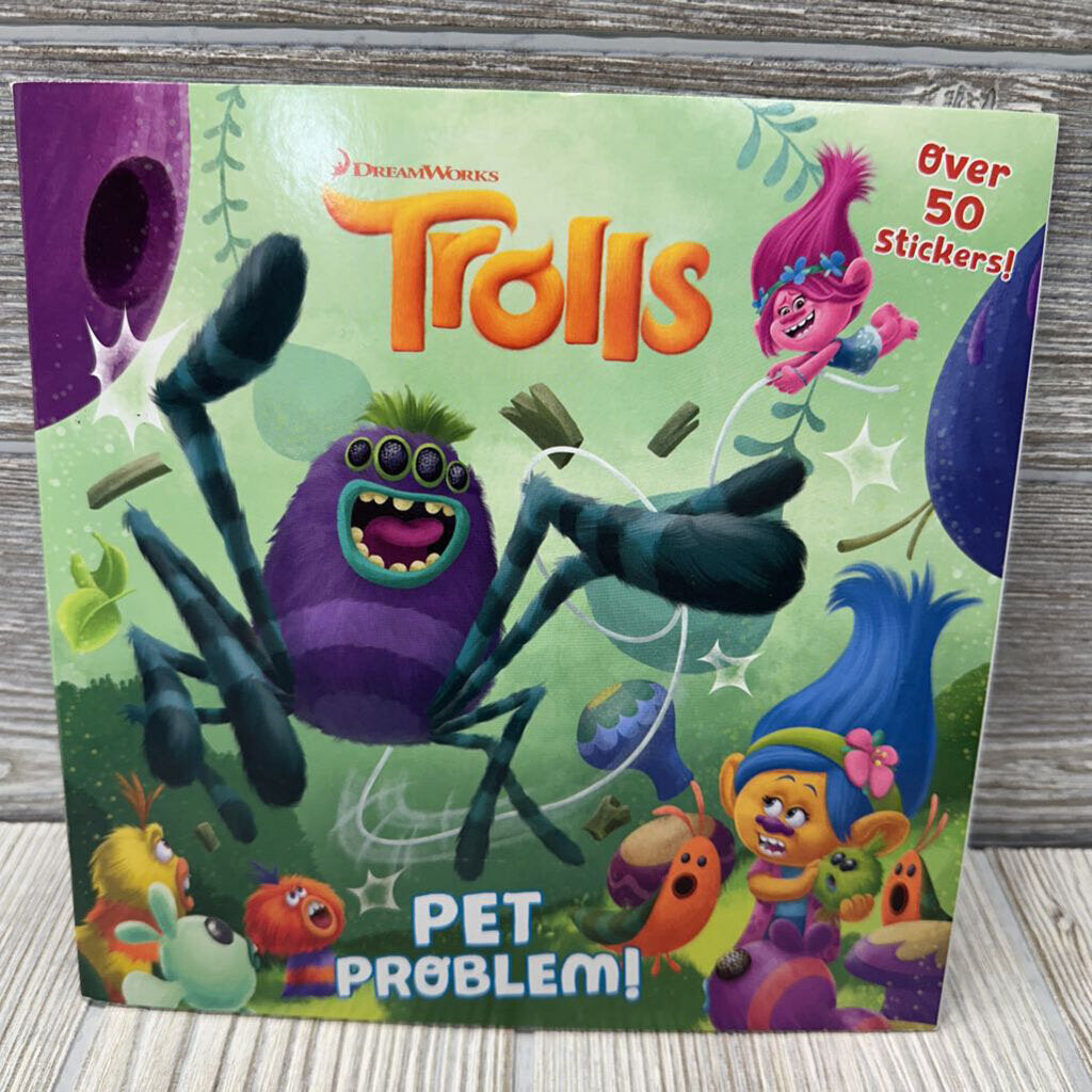 Trolls Pet Problem Paperback Book