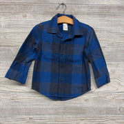 LS Button Up Flannel Shirt Chest Pockets 2